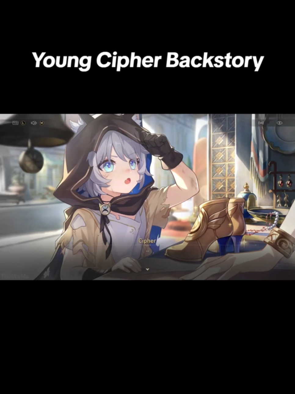 Young Cipher Backstory Clip | Trailblaze Mission: The Fall At Dawn's Rise #hsr #HonkaiStarRail #cipher #cipherhsr #aglaeahonkaistarrail #clip #cutscene #gameplay #fyp #foryou 