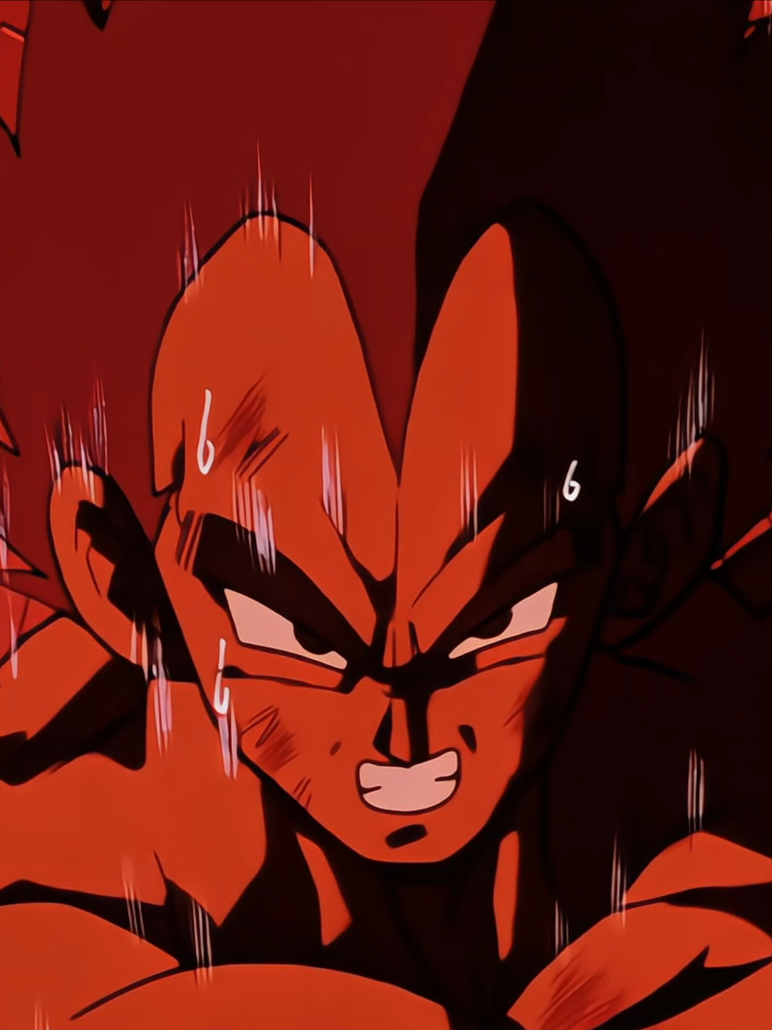 Vegeta entrenó muchísimo para alcanzar el súper Saiyajin 💪🏻🔥 #dbzedit #dragonballzedit #dbz 