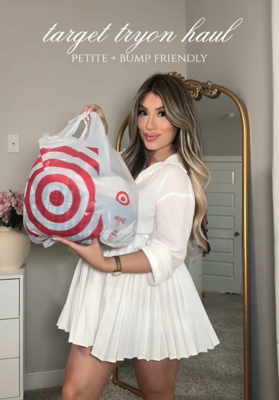 @target petite and bump friendly try on haul 💗 which one are you getting?? Linked everything on LTK EXCEPT the first dress since it isn’t available online yet!! 😭 #targethaul #targetstyle #targetfinds 