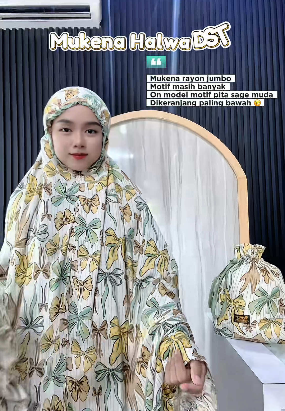 Jgn lupa scroll ya bun biar nemu motif cakep 😻 #dstcollection #fypシ゚ #fashion #rayon #trend #viral #mukena 