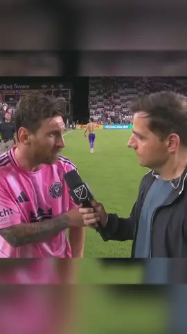 Leo Messi sobre si va a renovar con Inter Miami, ya que su contrato termina esta temporada. ⚽ ¿Se va? ¿Se queda? ¿Qué creen ustedes? 👀👀 📹 MLS por Apple TV #lionelmessi #leomessi #messi #intermiami
