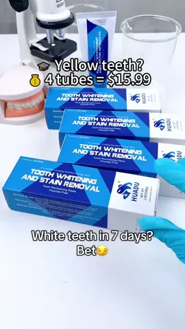 7 days = white teeth. Period. #fyp #toothpaste #teeth #healthy #teethwhitening #teethcare #teethcleaning 