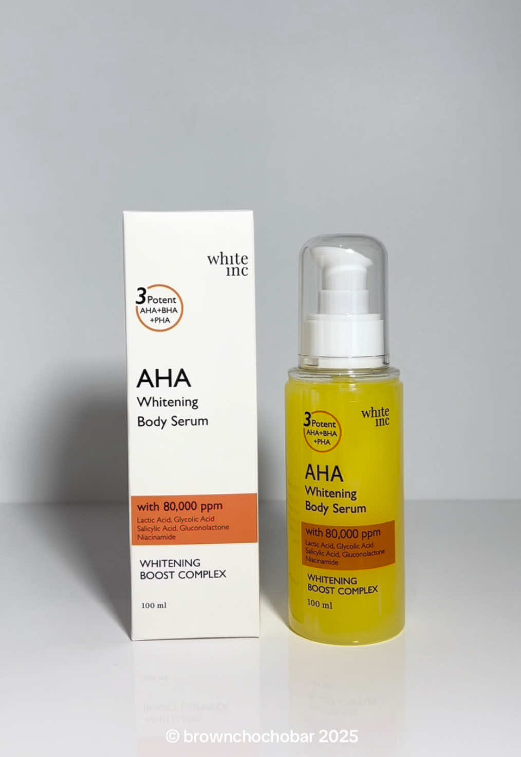 AHA Whiteinc Body Serum 100ml @White Inc Official  #bodyserum #whiteinc_id 