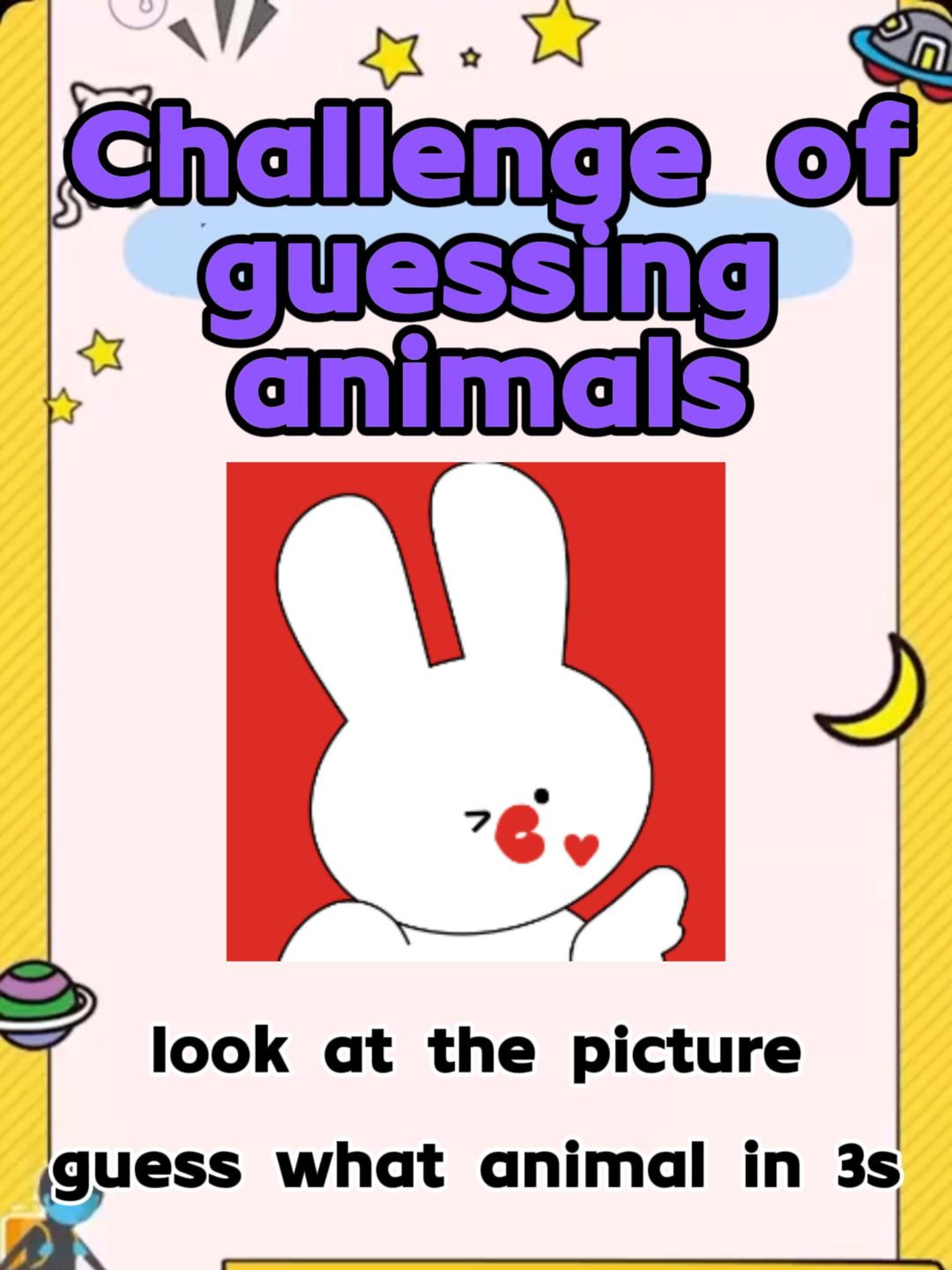 How many can you answer correctly?! Test your reaction ability! #fyp #meme #oc #challenge #quiz #nana #animal #cute #Iloveyou #variety