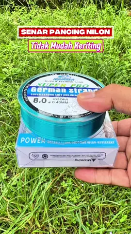 Senar pancing nilon kuat #senar #senarpancing #senarpancingkuat #senarpancingmurah #senarpancingantikeriting #senarpancing500meter #senarnilon #jufrimancing #mancing #fishing #wibgajian #cuantanpabatas 