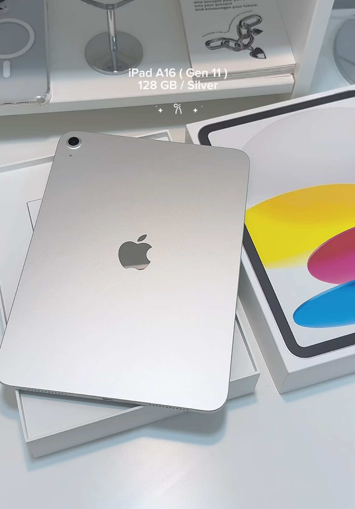 ♡⋅₊˚.//  🤍🐇‧₊˚✧ #ipad11 #ipadgen11 #ipada16 #newipad #fypシ゚ 
