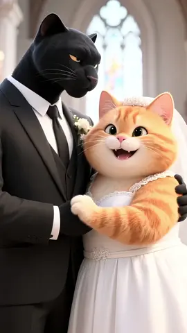 A marriage without love#cat #orangecat 