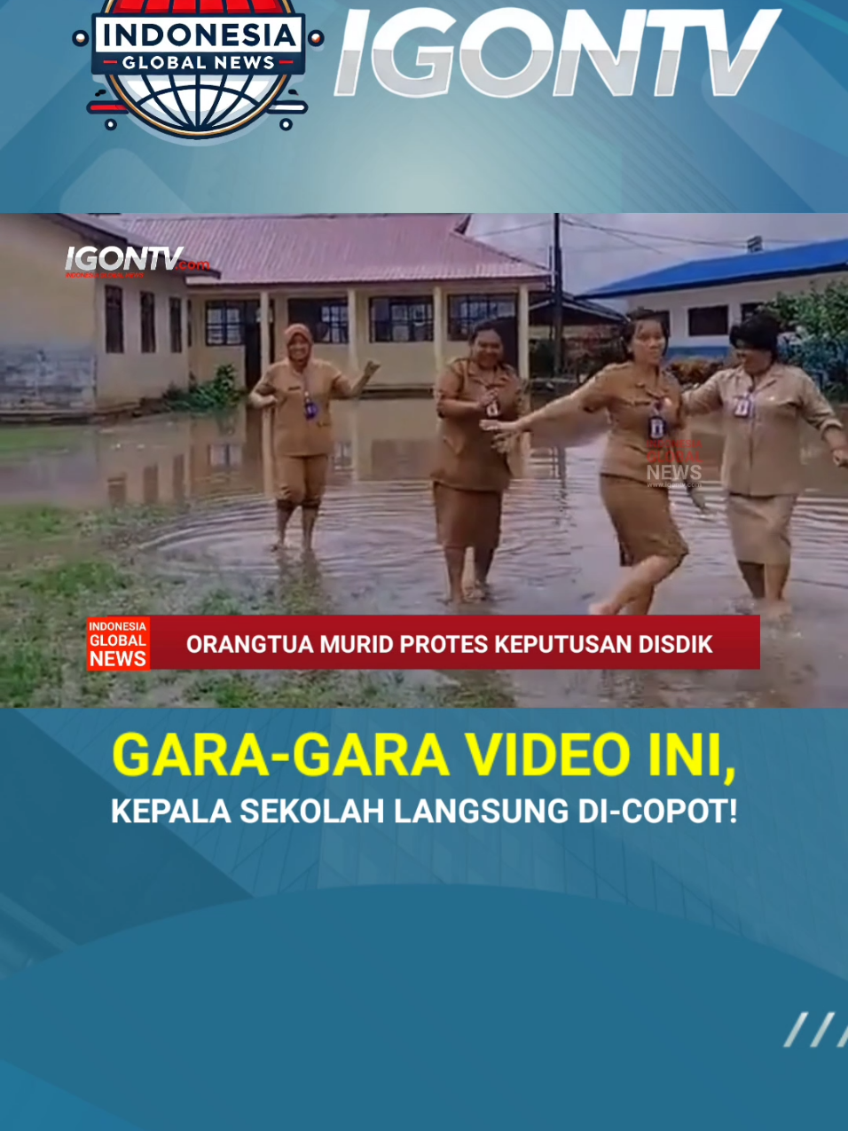 🚨VIDEO INI BIKIN KEPALA SEKOLAH DI-PECAT?! 📅 April 2025 – Sebuah video guru-guru menari di atas genangan banjir di SDN 050417 Tiga Jumpa, Karo, viral di media sosial. ⚡ Tapi Dinas Pendidikan Karo malah NONAKTIFKAN kepala sekolahnya, Ibu Tanti Nilawati! 💢 Netizen & orang tua murid MARAH! ✔ Sekolah selalu banjir, tapi yang disalahkan kepala sekolah? ✔ Ibu Tanti dicintai murid & wali murid! ✔ Kebijakan dinas dianggap tidak adil! 📢 BANTU VIRALKAN! Biar kasus ini dapat perhatian serius! 🔥 Jangan lupa tag akun-akun pedidikan & aktivis biar ramai! 🔥 --- #Karo #SekolahBanjir #KepalaSekolah #ViralFYP #JusticeForTanti