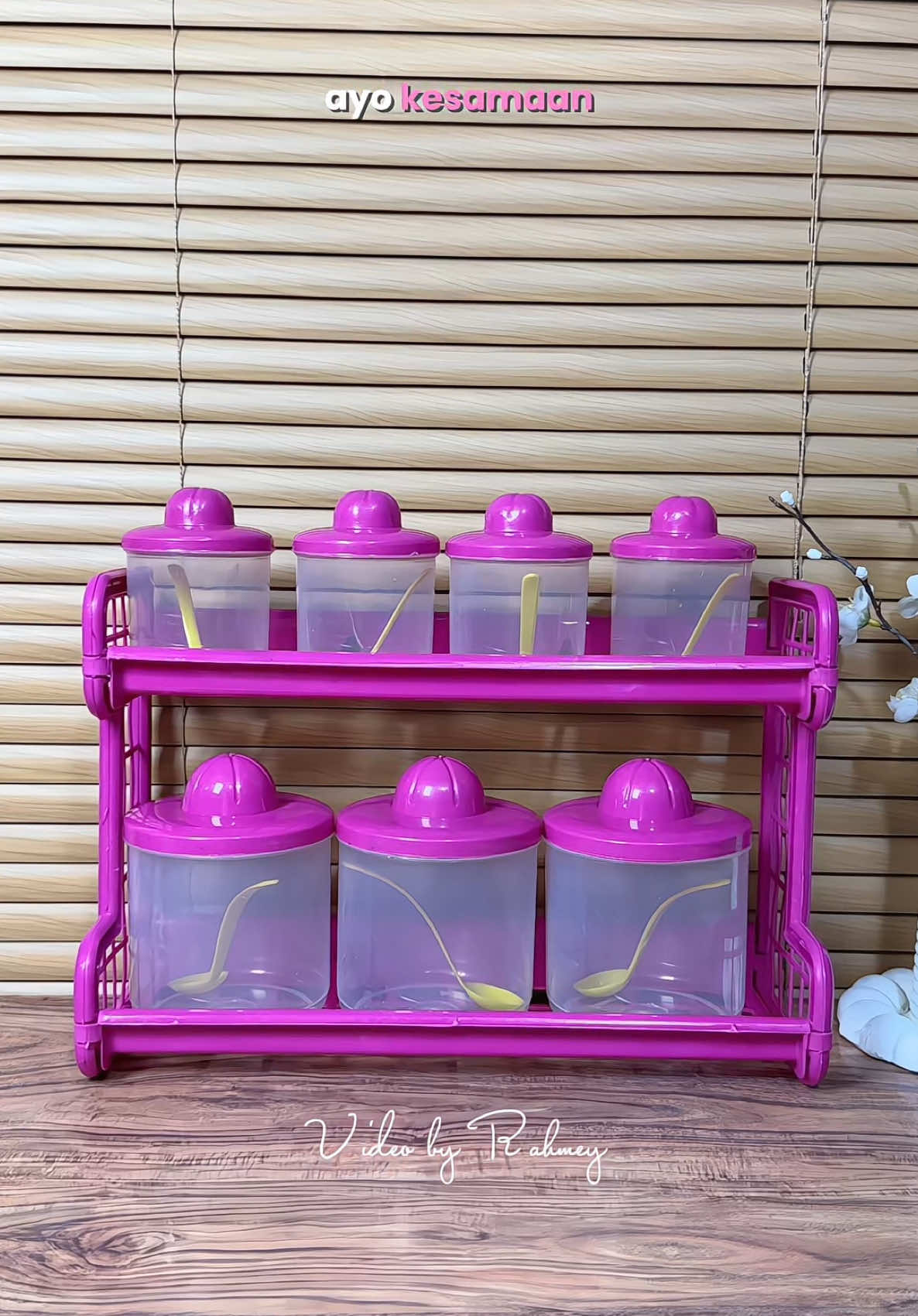 Rak tempat bumbu dapur multifungsi #rakbumbu #raktempatbumbu #tempatbumbudapur #peralatandapur 