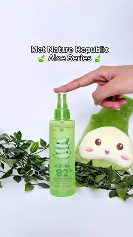Aloe series dari Nature Rapublic🍃💚✨ #fyp #naturerepublic #koreanskincare 