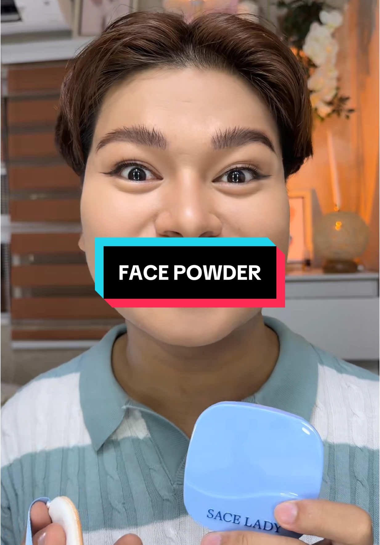 New and improved #sacelady #sacadycosmetics #facepowder #waterproof 