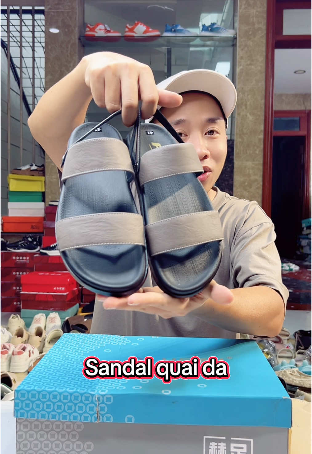 Vừa đẹp vừa đơn giản vừa bền mà giá lại rẻ ạ #manhgiay #manhbangiay #depnam #sandal #depda 