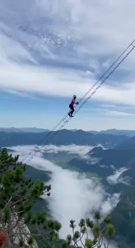 Stairway to Heaven on Mount Donnerkogel in Austria