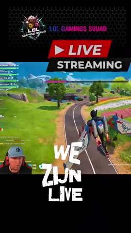 Goeiemorgen daar zijn we weer!! #fortnite #tiktoklive #lolgamingssquad #gaming #LIVE #streaming 