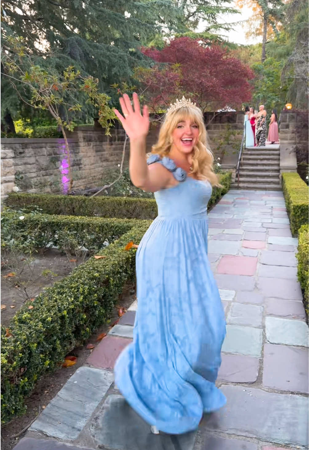 ohhh the things my husband does for me teehee 🥹🥰 @capronfunk @Azazie #princess #aurora #sleepingbeauty #ball #ballgown #married 