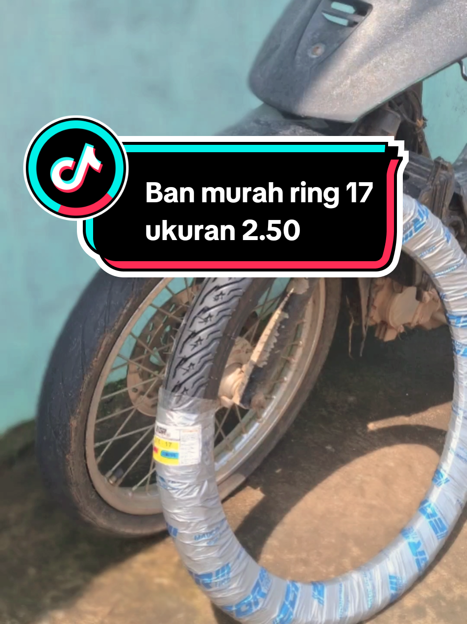 ban motor depan ukuran 2.50 ring 17. cocok untuk motor bebek seperti supra, vega, revo, fiz r, smash, shogun dll  #banfullpress #banmurah #banbebek #banring17 #bansupra #banmotor 