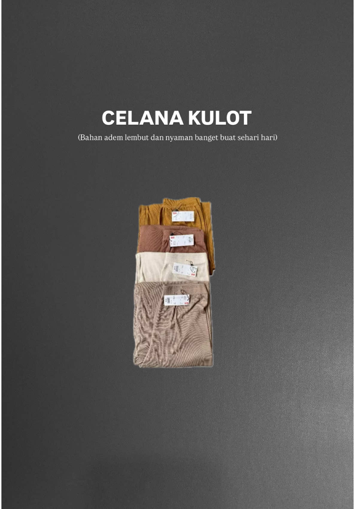 Membalas @kismii21 bener banget ka beb yuk borong koleksi semua warna ❤️‍🔥🥰❤️‍🩹 #celanakulot #kulothighwaist #celanawanita #celanapanjang 
