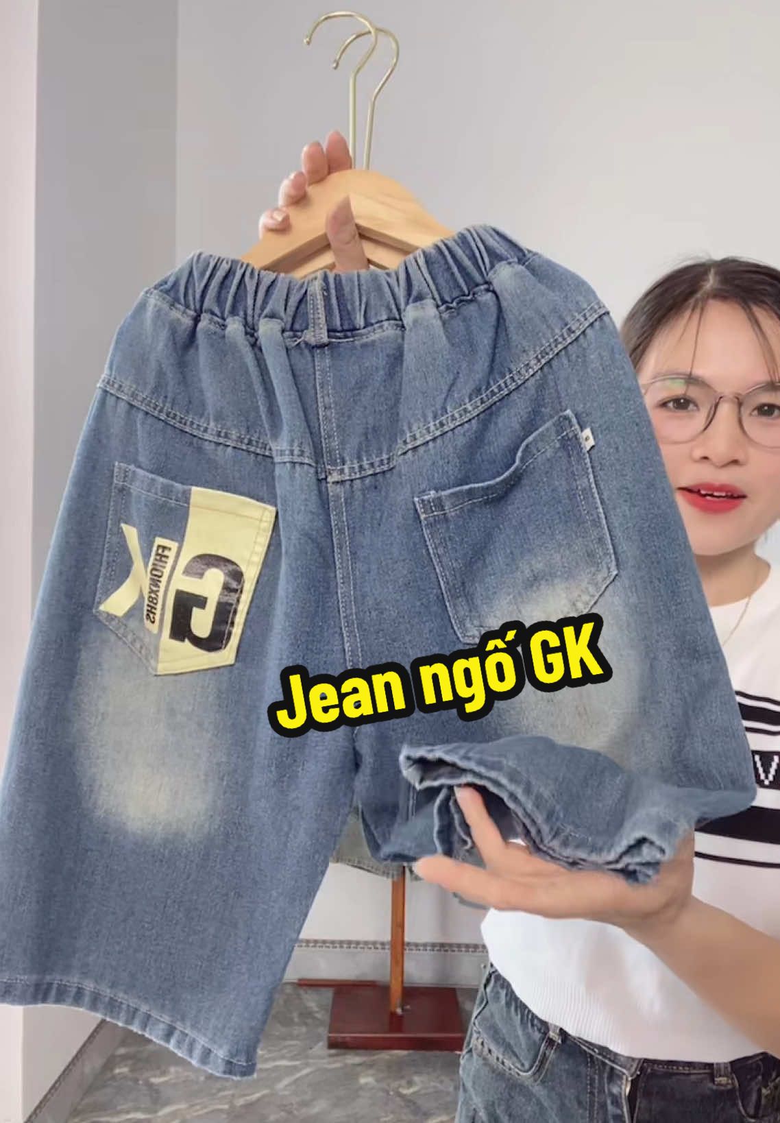 Quần jean Ngố bé trai.mặc đi học đi chơi.chất jean mềm fom dáng đẹp.sz 18kg-56kg đang đc trợ giá #quanjean #quanjeannam #quanjeanngobetrai #thoitrangtreem #xuhuong #hotrend 