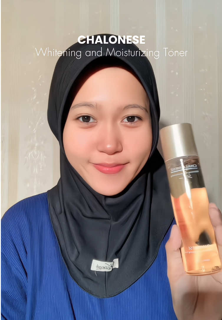 toner yg bisa membantu mencerahkan sekaligus melembabkan😍✨ #toner #chalonese #skincare #skincareroutine #fyp #foryoupage 