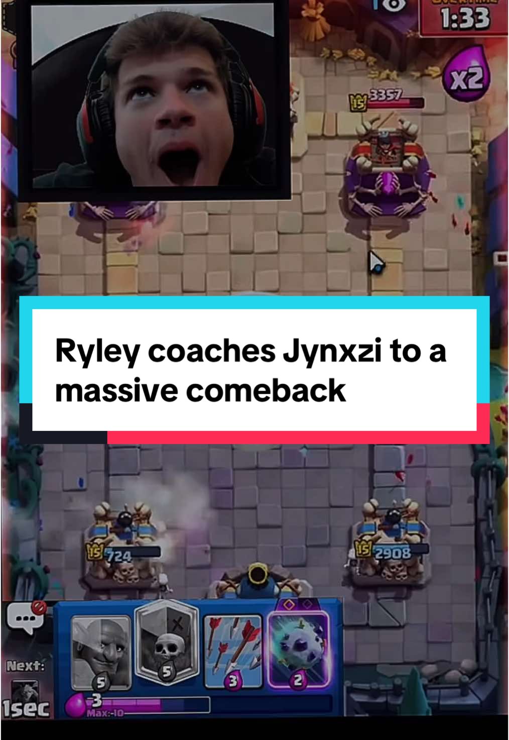 The End 💀 l #ryley #ryleycr #jynxzi #cr #clashroyale #fyp #clashroyalemoments #clashroyaleedit