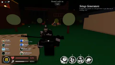 MLG chance  (game name: forsaken grave) #forsaken #forsakenroblox