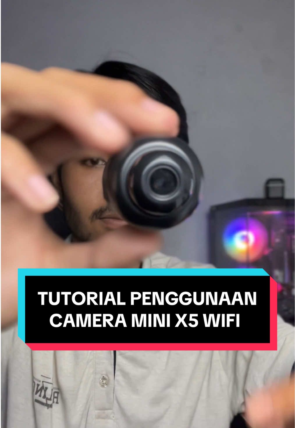 Tutorial Cara Penggunaan Camera Mini X5 Wifi  #tutorial #carapenggunaan #kameratersembunyi #kameramini #x5 