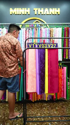 Lụa Ánh Kim 411 - 427 #mayaodai#u30#vaigam#vaiaodai#thinhhanh#xuhuongtiktok #vải