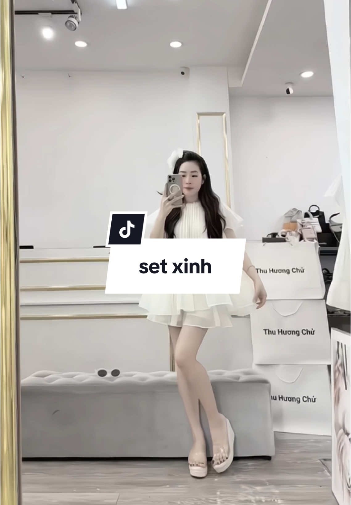 Mã set tơ hot hit , mặc đi biển thì đúng bài lun ạ 🥰🥰@Thu Hương Chử Shopp @THU HƯƠNG CHỬ SHOP  @Chử Thu Hương Boutique  #doxinh  #thuhuongchu  #xuhuong 