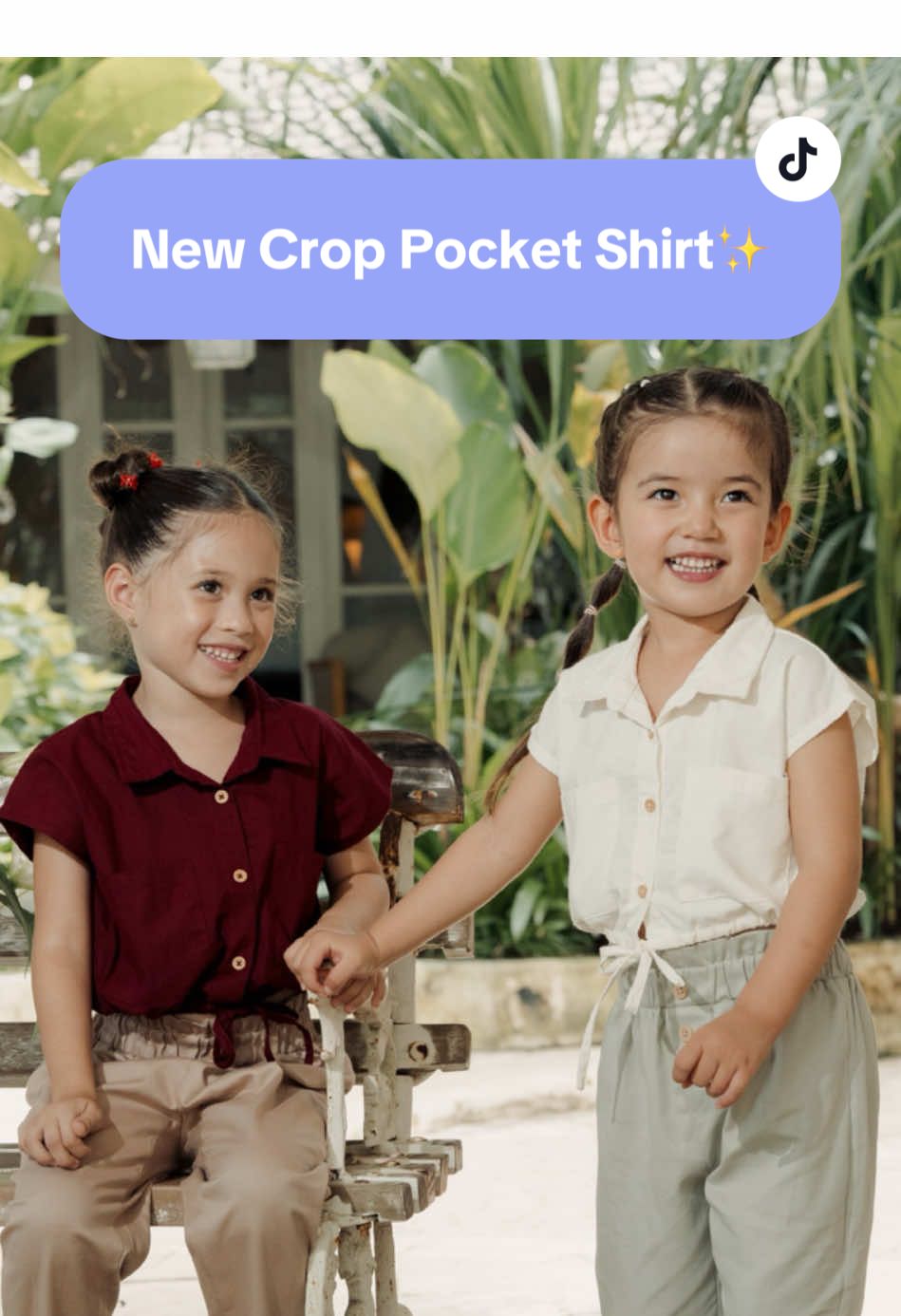 New Crop Pocket Shirt 🥰 Buat Pannatics yang kehabisan crop pocket shirt sebelumnya jadi rekomendasi atasan buat sikecil✨, yuk buruan CO sebelum kehabisan lagi ya 🤩 #bohopanna #pannadaily #belilokal #tiktokshopindonesia #fashion #fashionak #viral #trending #kesayangan #lokalbrand #OOTD #fypppppppppppppppppppppp 