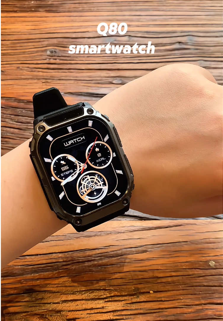 Q80 Smartwatch.⌚️ #smartwatch #smartwatchviral #smartwatchmurah #fyp #foryou #foryoupage #fypシ #smart #tiktokshop #watch #smartwatchwhatsap #wifi #jamtanganpintar 