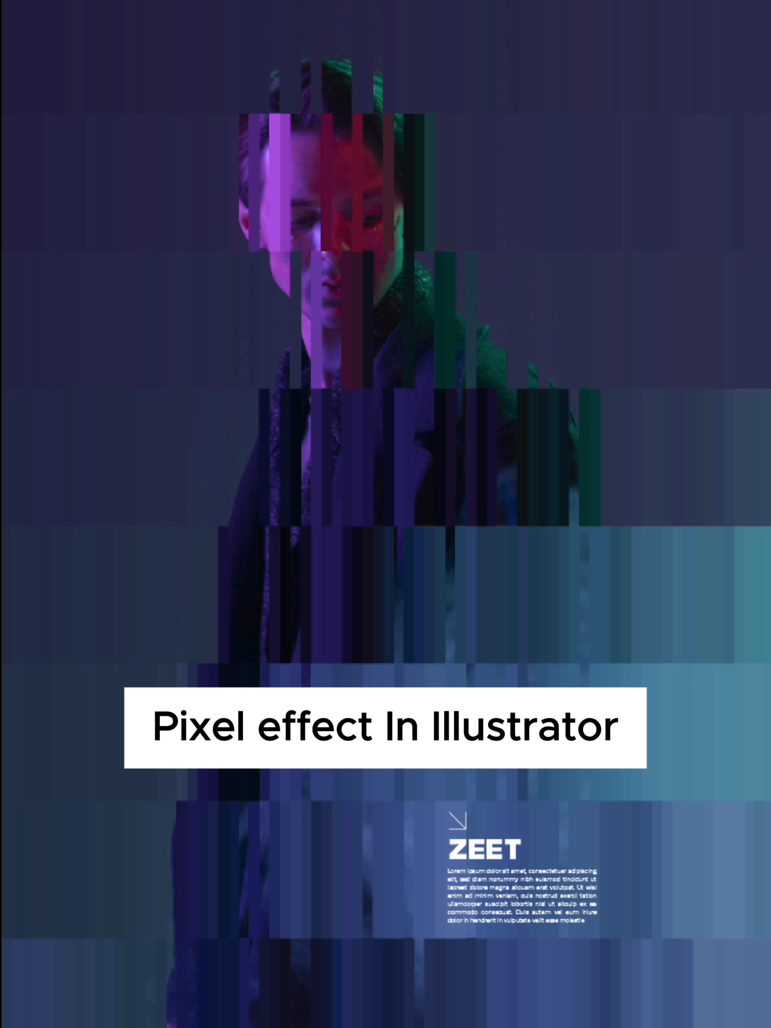 Create this Pixel effect in Adobe Illustrator . . . . Photo credit: cottonbro . . . #graphicdesign #graphicdesigndaily #adobeillustrator #adobeillustratortutorial graphic design tutorial #typography #posterdesign #hypebeast  #logodesigner