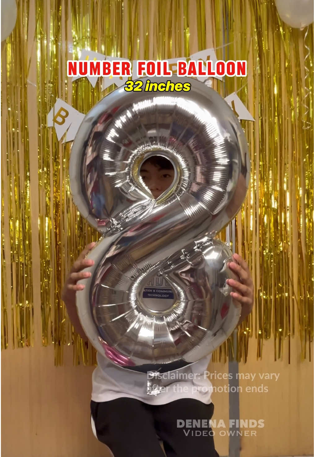 Meron na sa tiktok netong number balloon! Mas bongga na ang birthday celebrations mo! #numberballoons #balloons #birthday #birthdaydecor #celebration #birthdaycelebrant #debutant #monthsary 