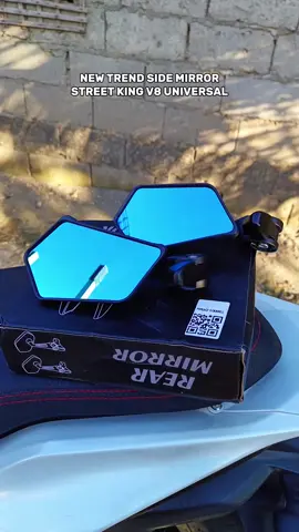 Street king v8 universal side mirror #streetkingv8 #streetkingsidemirror #sidemirror #rearmirror #universalsidemirror #trending #foryou #fyp 