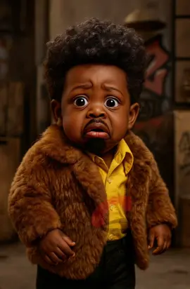 Baby Jerome in da house, watcha mouf!  #martinshow #aibaby #parody #aiart