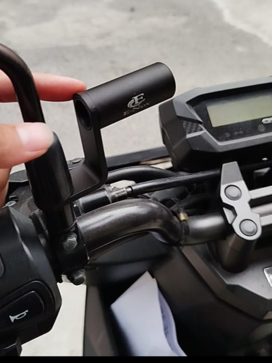 Bracket Spion Full Besi Kuat & Anti Getar! 💪 Cocok Buat Pasang Holder HP di Motor 🚀