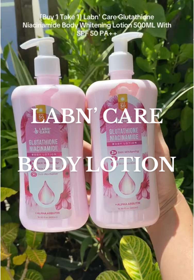 May spf 50 Pa++ pa kaya protected ka talaga sa araw #labncare #bodylotion #fyp #foryou 