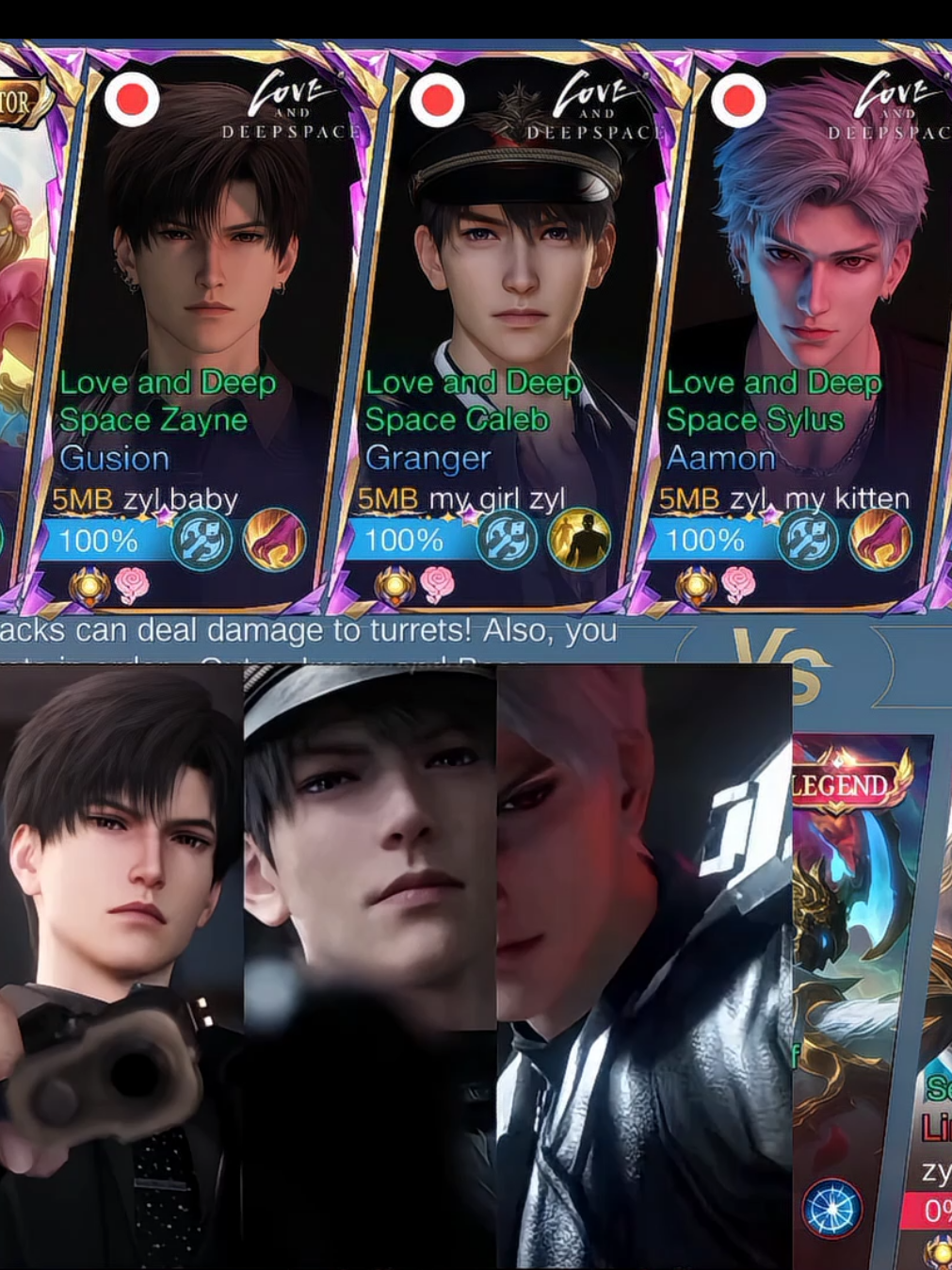 angela with who?  #fyp #trend #mobilelegends_id #mobilelegends #loveanddeepspace #sylus #caleb #zayne cr:@miss hunter 