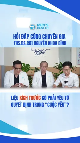 Liệu kích thước có phải là yếu tố quyết định chất lượng cuộc yêu? #DrBanana, #Namkhoa, #suckhoenamgioi, #MenHealth