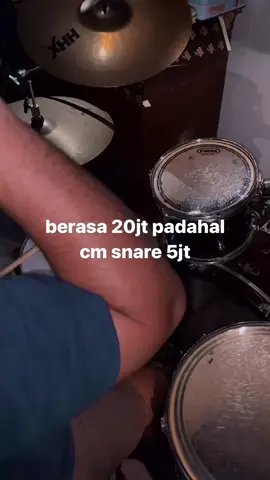 Cuma nyobain snare murah #drumcover #snaredrum #evans #fyp 