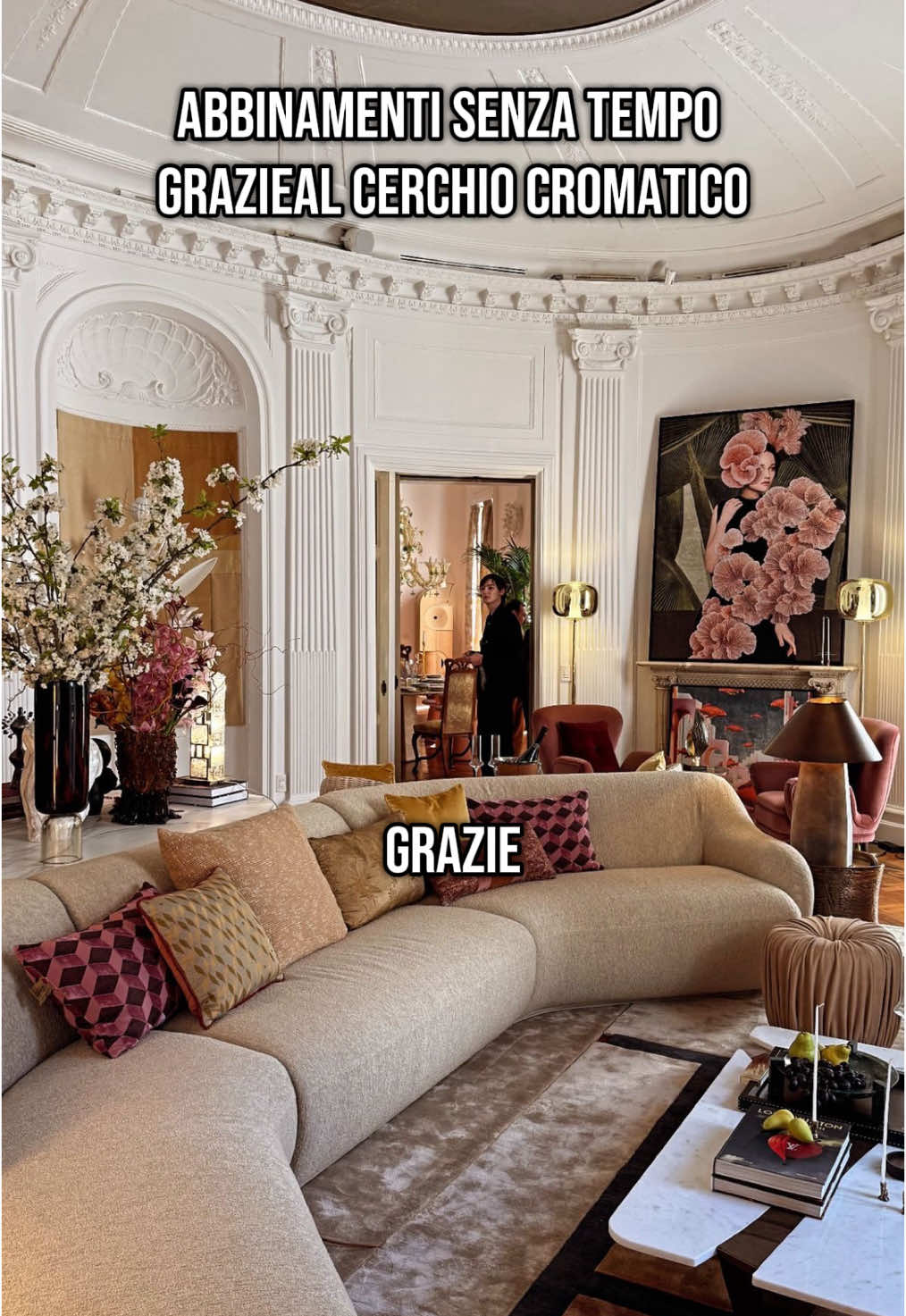 Ecco come il cerchio cromatico può regalare degli abbinamenti eleganti e senza tempo anche per te, che hai paura di usare con il colore! #casa #colori #interni #homecolor #Home #cerchiocromatico #armocromia 