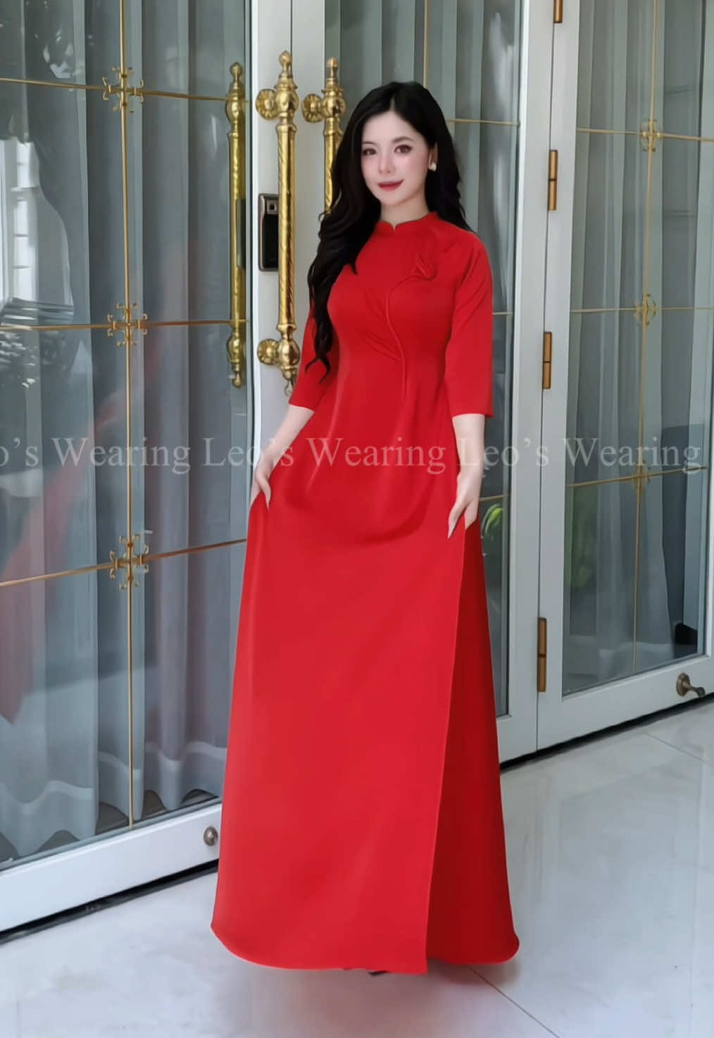 #aodai #aodaithietke #aodaivietnam #leoswearing #thoitrang #danang #xh 