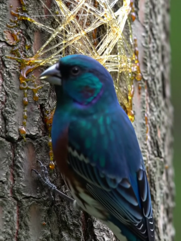 Bird Creates Art on Tree – Nature’s Unexpected Artist at Work In this beautiful and surprising moment, we witness a bird doing something that looks almost artistic — creating patterns, textures, or carvings on the bark of a tree. Whether it’s a woodpecker hammering in perfect rhythm, a nuthatch scratching for insects, or another species leaving unique markings, it looks like nature’s very own artist at work. Birds interact with trees in many ways. Some dig for food, others prepare nesting cavities, and some even leave behind designs that look like intentional artwork. Over time, their actions can result in beautiful shapes and textures — spirals, holes, and lines — carved into the bark. While the bird’s goal is survival, the result can be surprisingly artistic to the human eye. In this video, you’ll see the bird move with purpose, tracing the wood with its beak or claws. Every action is part of its natural behavior, yet the result resembles something out of an art gallery — a reminder that nature often creates beauty without even trying. There’s something truly magical about the idea of a wild creature leaving behind “drawings” in the world — not for fame or recognition, but simply as a part of life. It’s art made by instinct, not intention. And that makes it even more special. This video captures that magic — the quiet poetry of nature in motion. As the bird works, it unknowingly transforms the tree into a living canvas. And when we slow down to notice, we begin to see how art exists all around us — even in the smallest scratches and shapes made by creatures in the wild. Take a moment to appreciate this silent collaboration between bird and tree. It’s a beautiful example of how nature and life create unexpected moments of wonder — if we’re paying attention. --- 10-word TikTok caption: Bird carves nature’s art into tree — a wild masterpiece! --- 10 hashtags: #BirdArt #NatureIsArt #TreeCanvas #WoodpeckerArt #WildlifeCreativity #BirdTok #NaturalDesign #UnexpectedBeauty #ArtInNature #AnimalInspiration