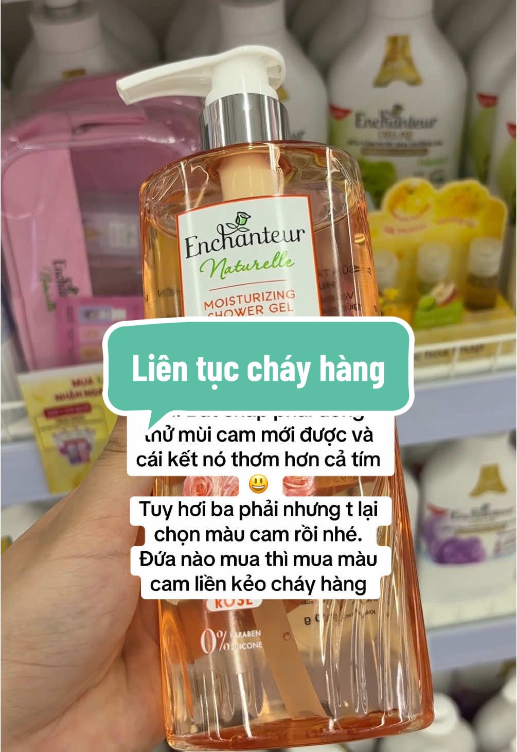 Nhanh kẻo hết chúng m #suatam #suatam3in1 #suatamnuochoa #enchanteur #linhsieuthi 