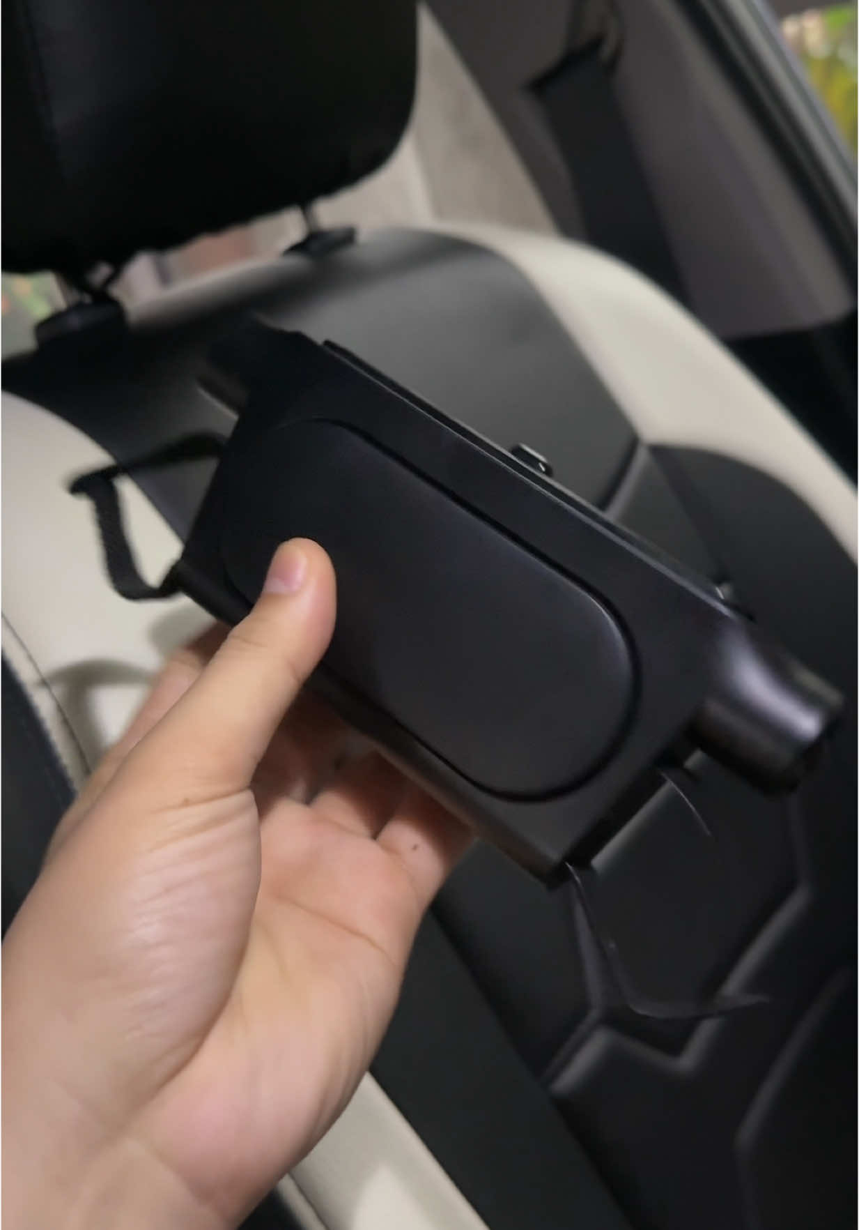 Car Headrest Cooling Fan ✨ #coolingfan #carfan #musthave 