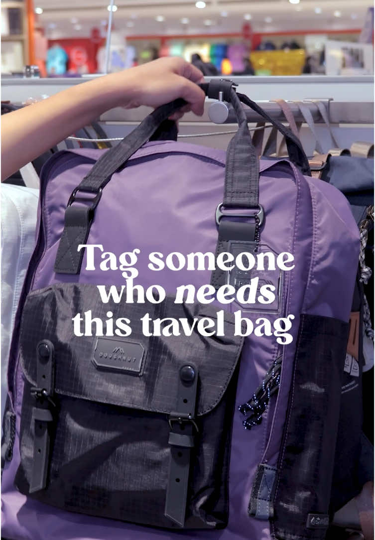 Game on. 👾 Inspired by the nostalgic 8-bit look, our ultralight Macaroon is the perfect travel bag for anyone who loves to go on adventures and side quests – from their favorite video games to ever-stunning cityscapes!  ✓ Water-repellent fabric ✓ Water bottle compartment ✓ Adjustable shoulder straps ✓ and more Shop the Gamescape Series today! #Doughnut #PackYourDream #PerfectForAnyAdventure #backpack 