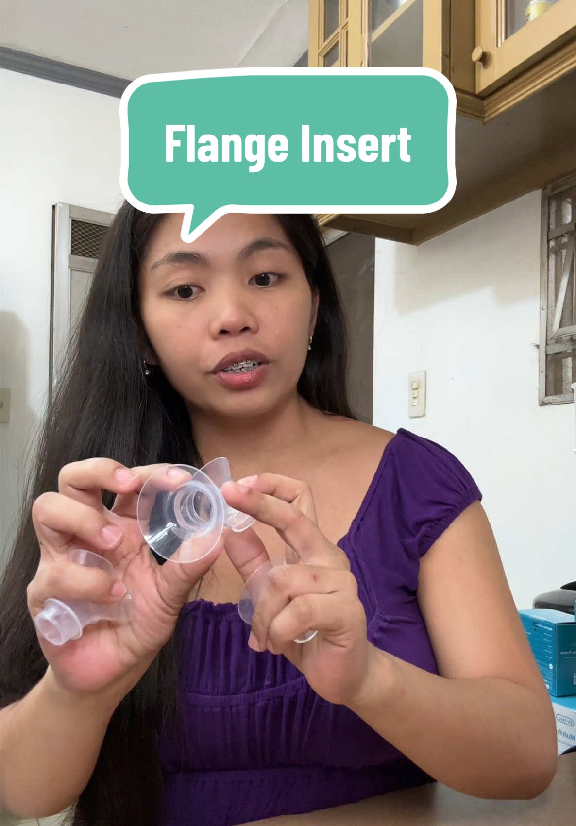 Replying to @Jill.DVR Clear Flange Insert for Breastpumps #flange #insert #breastpump #pumpingmom #pumpingmama 