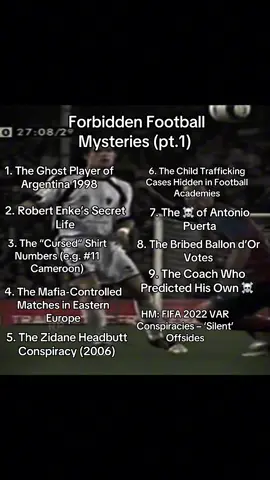 Football Mysteries 🤯 #fyp #foryou #fypageシ #football #viral #mystery #foryoupagee #scary 