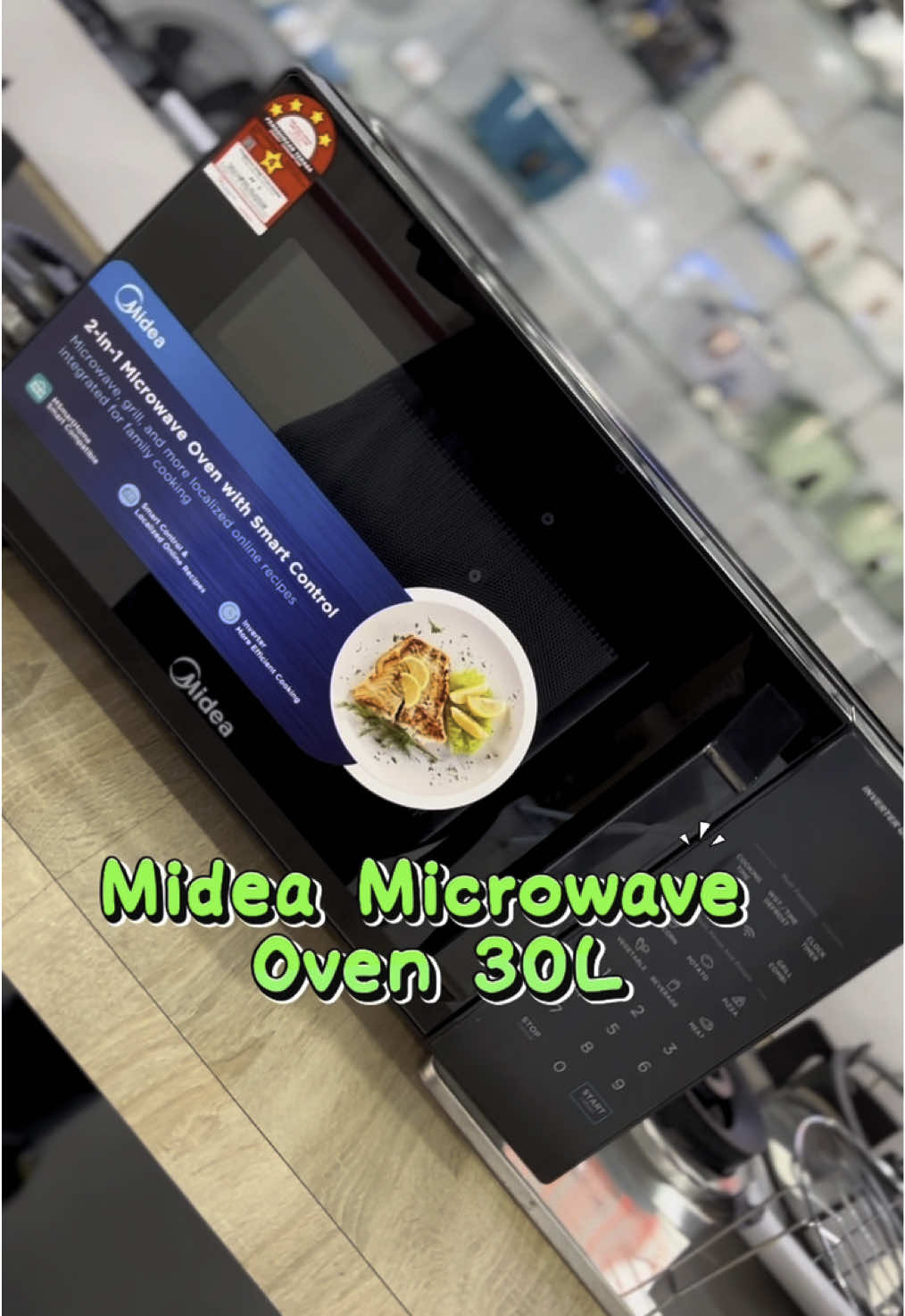TONTON VIDEO INI & GRAB MIDEA MICROWAVE OVEN 30L KAMI SEKARANG ‼️ tekan beg kuning kami sekarang ‼️🤟‼️  #fypppppppppppppppppppppppppppppp #Midea #microwave #C1 