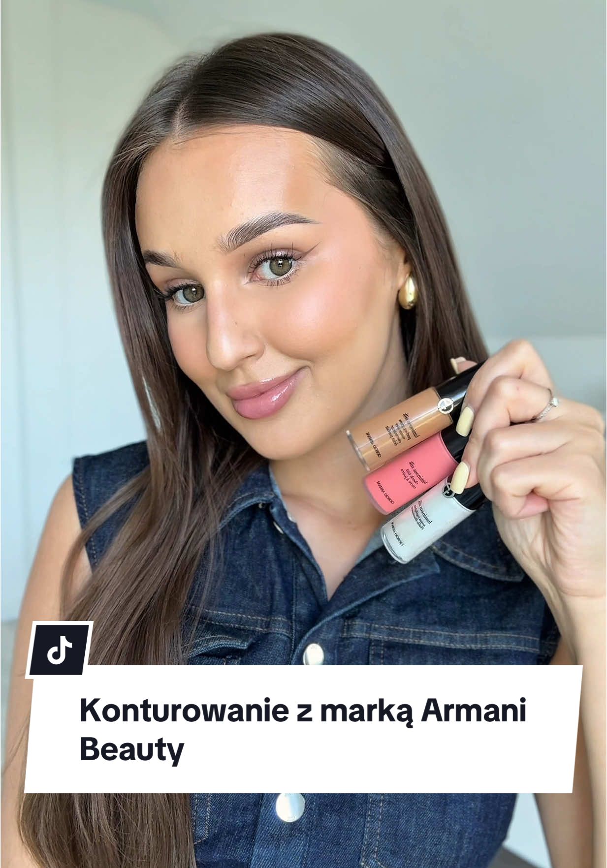 Konturowanie z marką @Armani beauty 🤍 #armanibeautypoland #armanibeauty #makeup #makijaż #facecontouring 