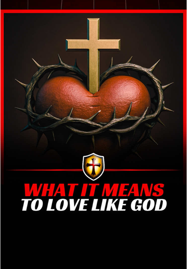 What it means to love like God. In this powerful Christian message, we’re reminded that true love; God’s love, is about grace, patience, and compassion. It’s the ability to see people beyond their flaws and believe in their potential to change and be saved. ⚔️ My page is dedicated to sharing the Word of God and offering a new perspective on world issues. For more, follow back and share. #christianmotivation #jesusislife #walkwithgod #christfollower #kingdommindset #spiritualgrowth #purposedriven #faithbased